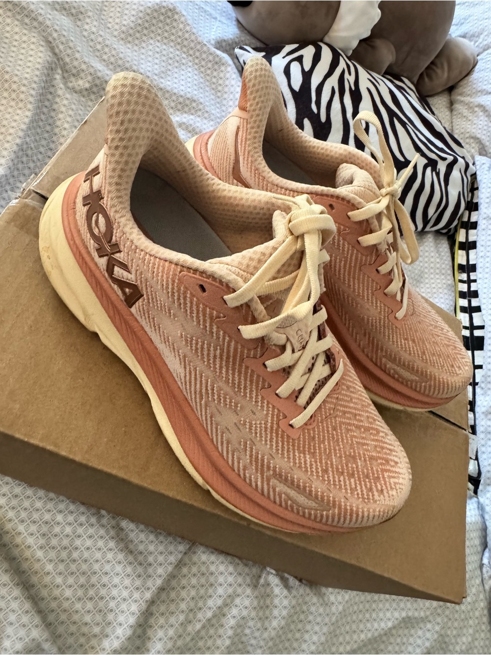 HOKA Women's Peach Running Sneakers - Lightweight Comfort